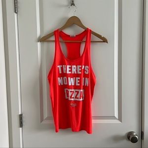 Victoria’s Secret PINK Racerback Athletic Tank Top - Orange (XS)